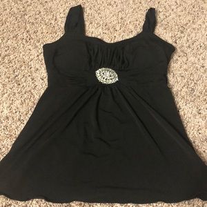 Speechless Black Top, Size Small